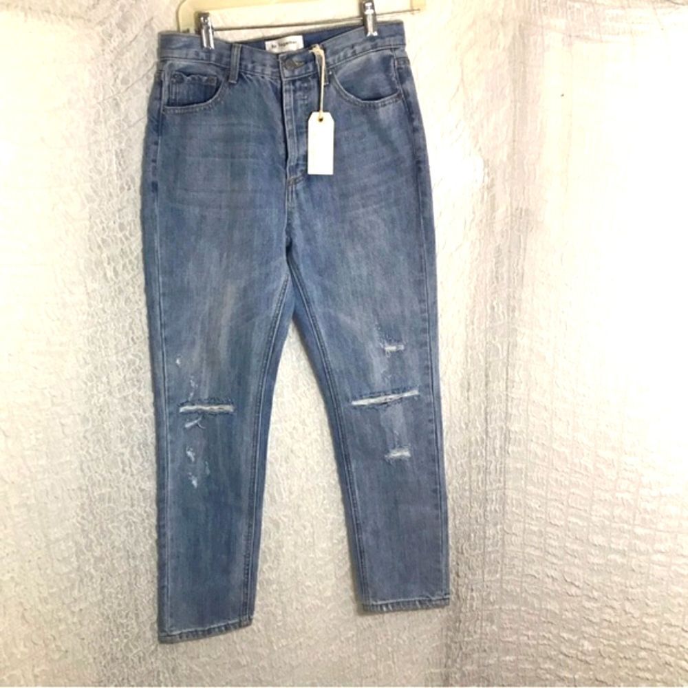 By Together NWT Light Blue Distressed Jeans Size Small
